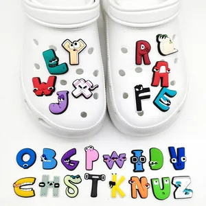 26PCS Alphabet Croc Charms Shoe Decoration Charms For Clog Sandals, Shoe...