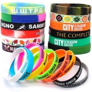 Eco-friendly Material Winter Games Sports Kid Printed Silicone Wristband...