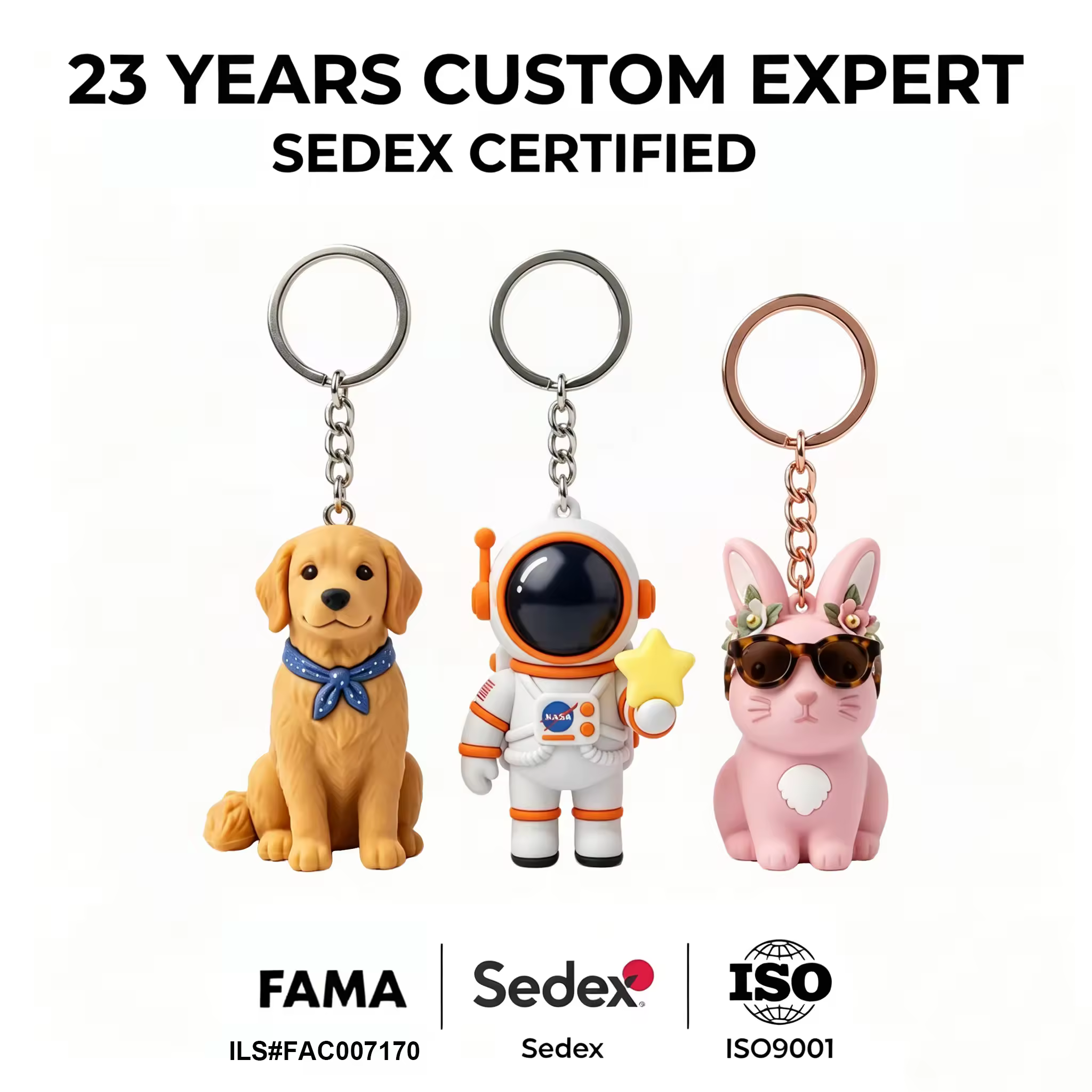 Cartoon Toy PVC Story Plastic PVC Keychain Customizable Gift Keychains F...