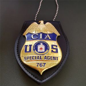 Logo Officer Sheriff Security Agent Patrol Captain Uniform 3D Gold Ename...