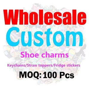 Shoe Charms Designers PVC Logo Cartoon Anime Shoe Charms For Clogs