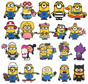 Cute Croc Charms For Girls Boys, Spider Hero And Princess Shoe Decoratio...