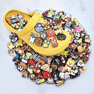 Cute Dog Shoe Charms Shoes Decoration Accessories Charms For Women And M...