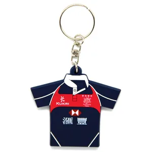Made Fashion Rubber Gift Plastic Decoration Present Keyring Bespoke 3D P...