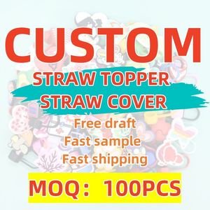 Fun And Safe Silicone Tumbler Straw Topper For Children