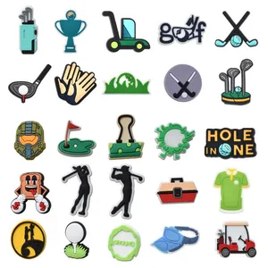 Golf Shoe Charms For Croc Clog Wristband Decoration