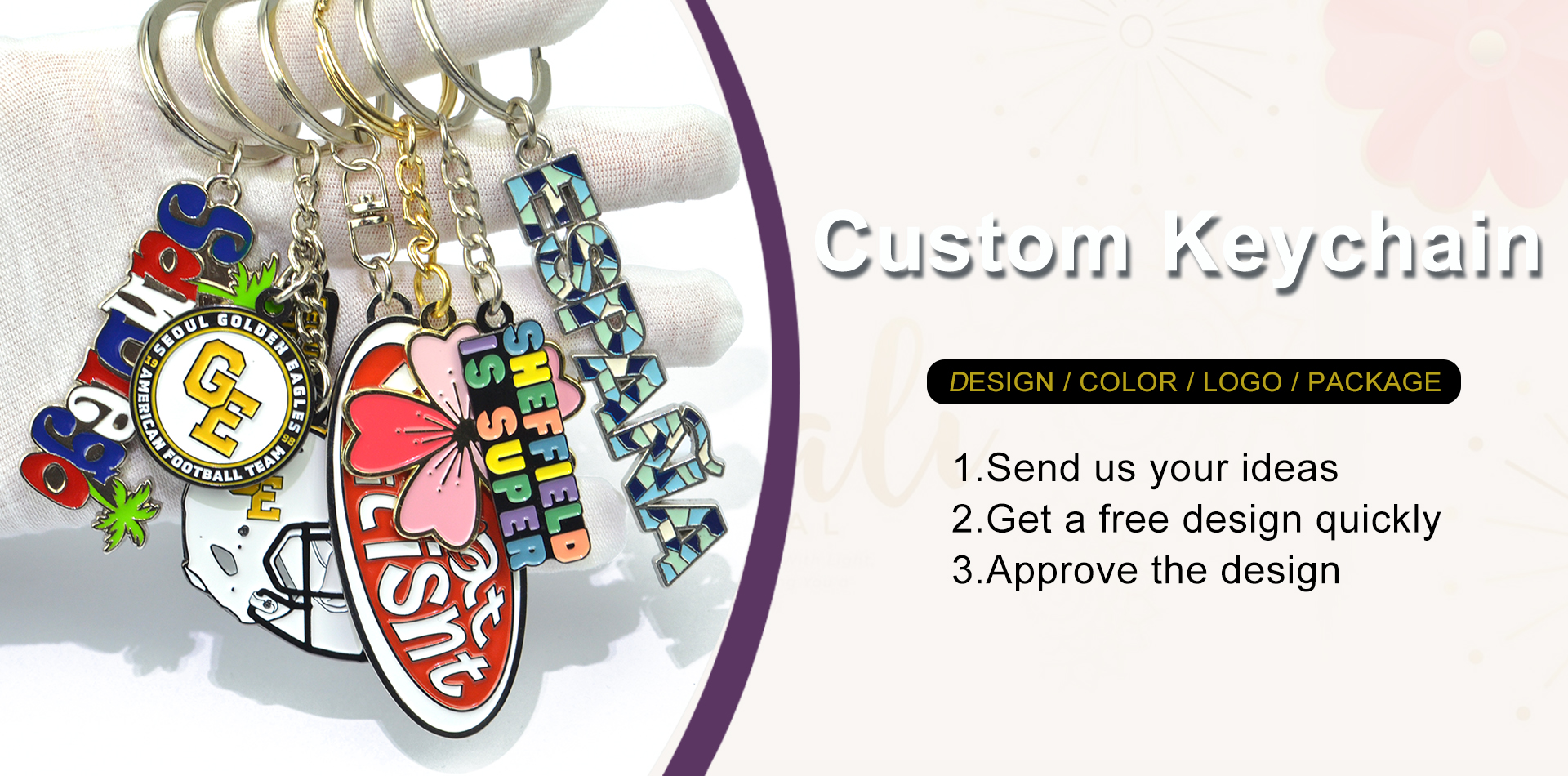Heavy-Duty Zinc Alloy Bottle Opener Keychain with Enamel Logo
