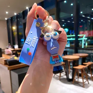 High Quality Soft PVC Keychain Manufacturers Carton 2D 3D Logo Plastic S...