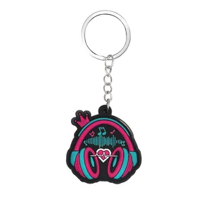 Keychain Plastic Schoolbag Pendant Gifts Cute PVC Keychains Music
