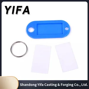 ID Card Plastic Key Tag PVC Keychain Plastic Tag Plastic ID Card Key