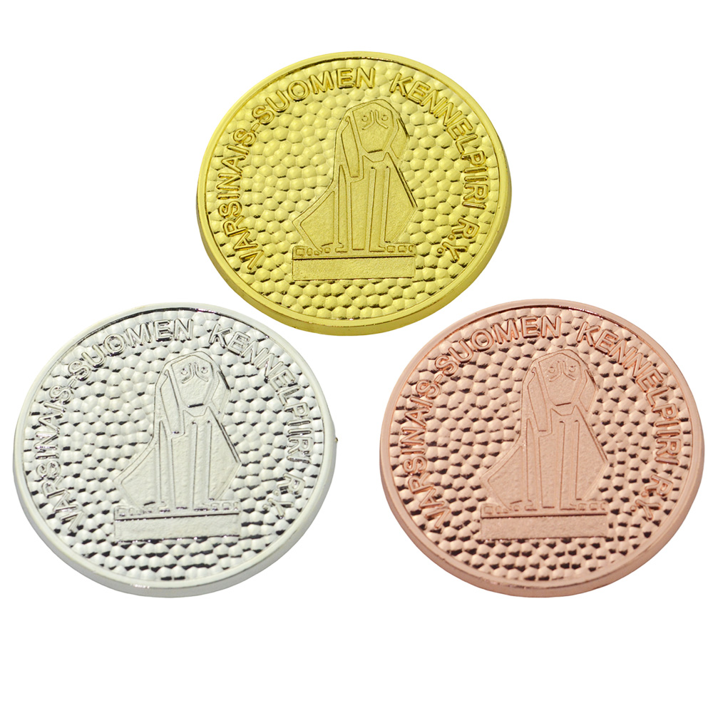 Corporate 20-Year Anniversary Dual-Tone Plated Medallion
