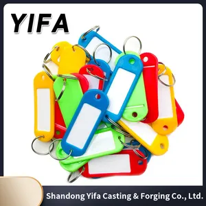 Real Estate Cheap Plastic Key Tag Blank PVC Keychain For Hostel