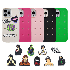 Rubber Charms For Phone Case Silicone Luxury Design Phone Case For Shoe...