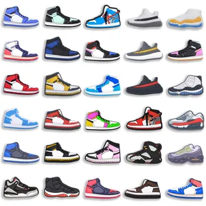 Sneaker Shoe Charms Sport 30PCS Shoes Charms For Croc PVC Accessories Cl...