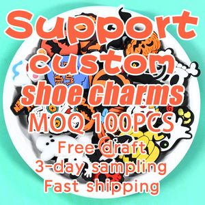 Vibrant Holiday Festive Glow-in-the-Dark Clog Shoe Charms