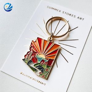 Enamel Crafts Gift Name Tag Company Activity Souvenir Keyfob Holder Fanc...